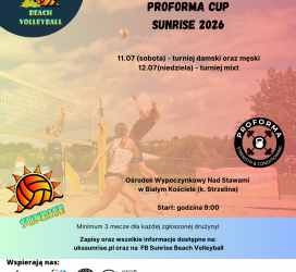 ProForma Cup Sunrise 2026 - turniej Mixt